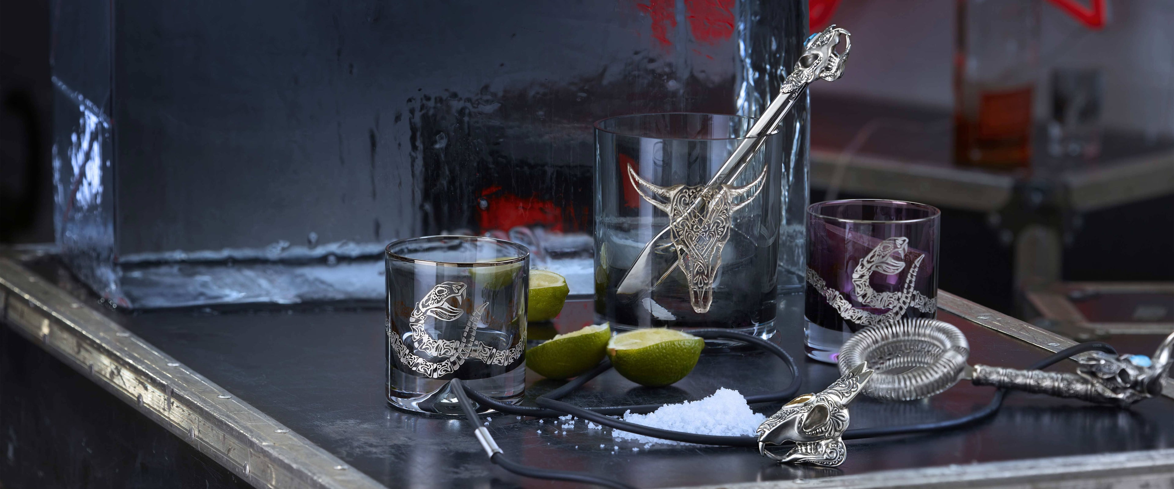 Stephen Webster homeware care guide hero image showing cleaning and maintenance tips for luxury tableware and barware