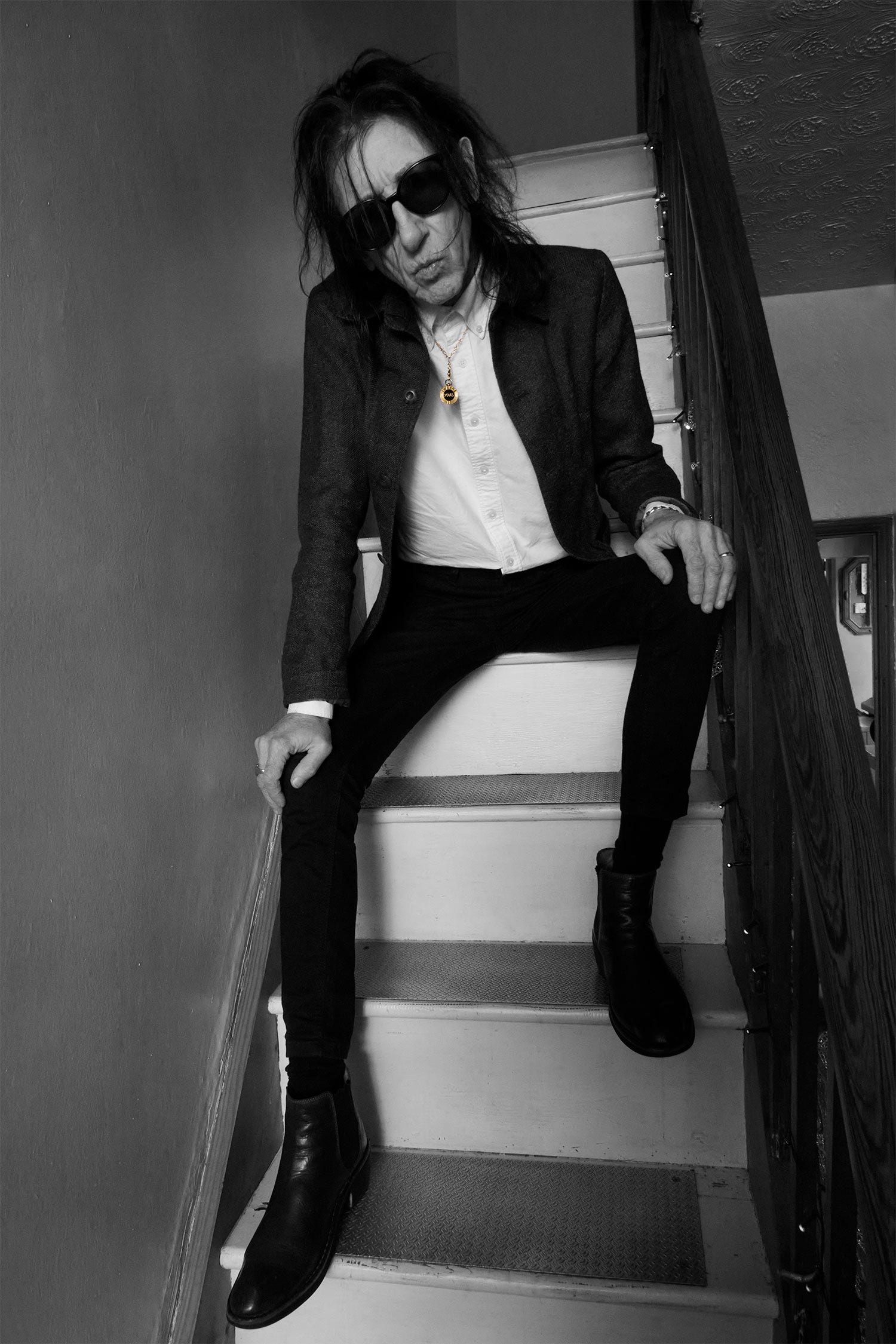 Stephen Webster x John Cooper Clarke campaign image