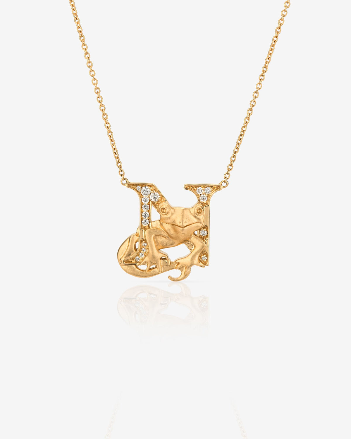 N is Newt Necklace