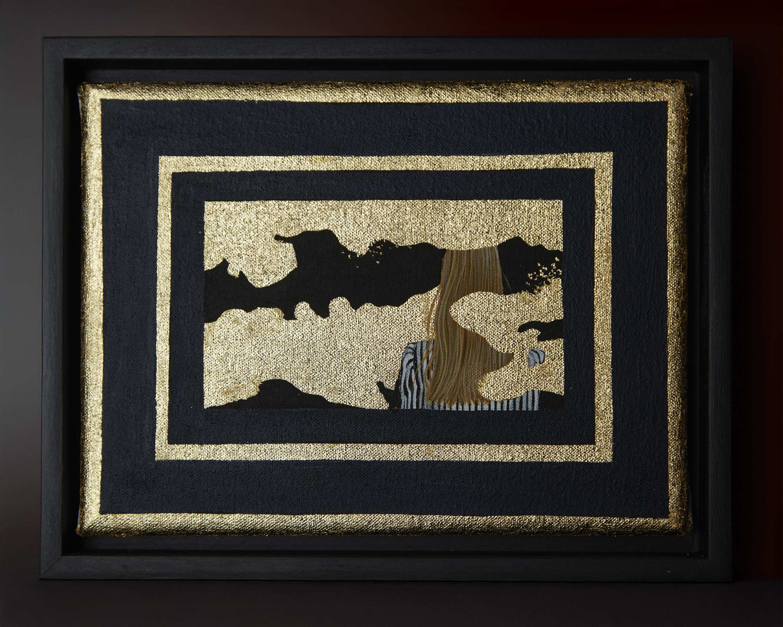 Haze of Nothingness I by Charlotte Hopkins Hall displayed in the No Regrets Lounge