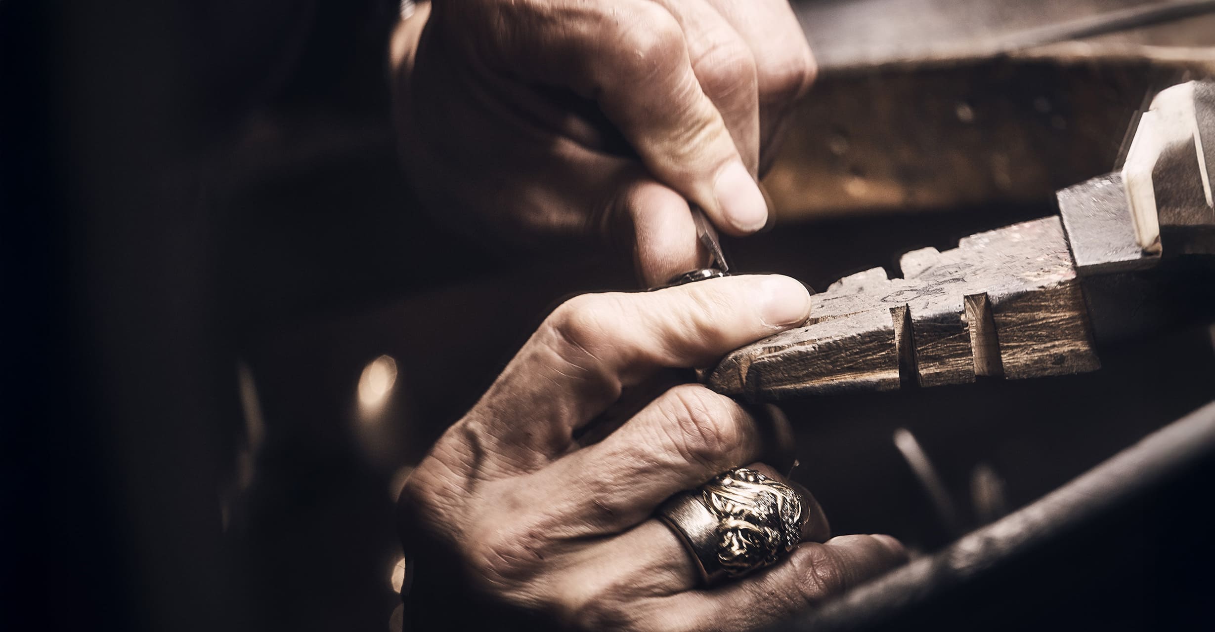 Stephen Webster RESET jewellery recycling service banner showing repurposed jewellery elements