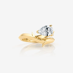 Thorn Floating Solitaire Ring