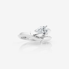 Thorn Floating Solitaire Slimline Ring