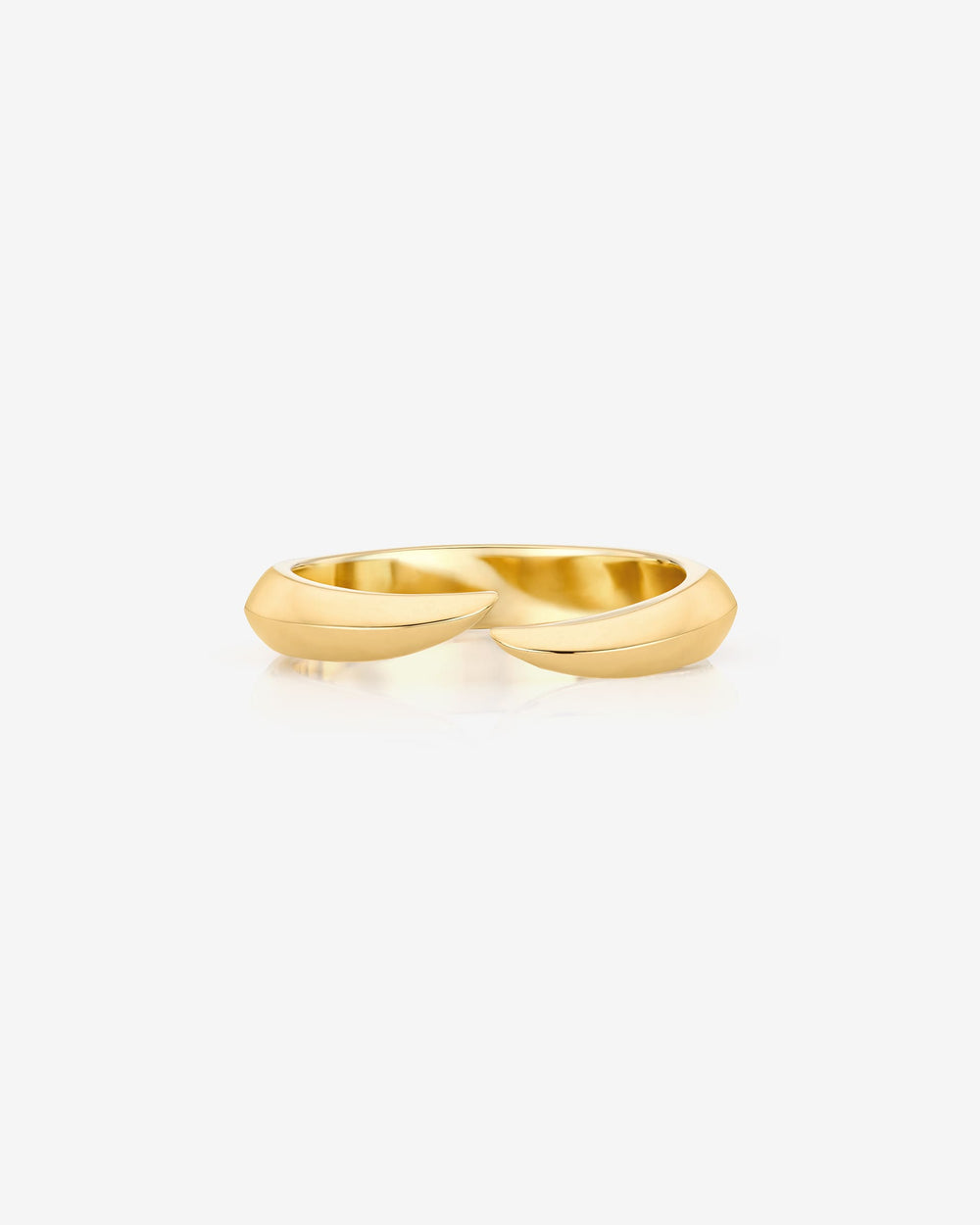 Stephen Webster Toi et Moi Band in 18ct yellow gold sculptural wedding and stacking ring