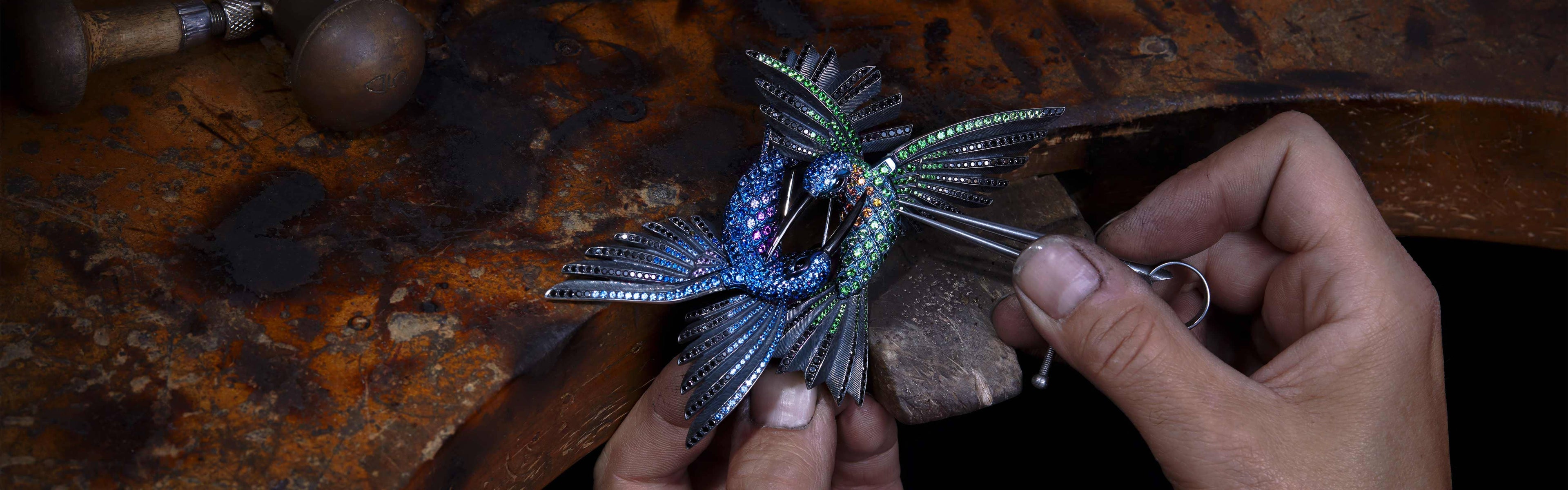 Additional sustainability infographic / visual explanation on Stephen Webster Values & Sustainability