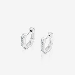 Baguette Sleeper Earrings