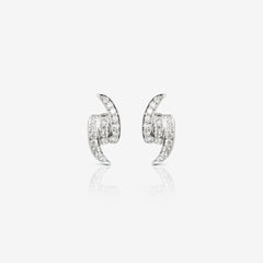 Forget Me Knot Stud Earrings