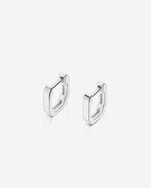 Stephen Webster 18ct white gold sleepers earrings for everyday wear in white gold