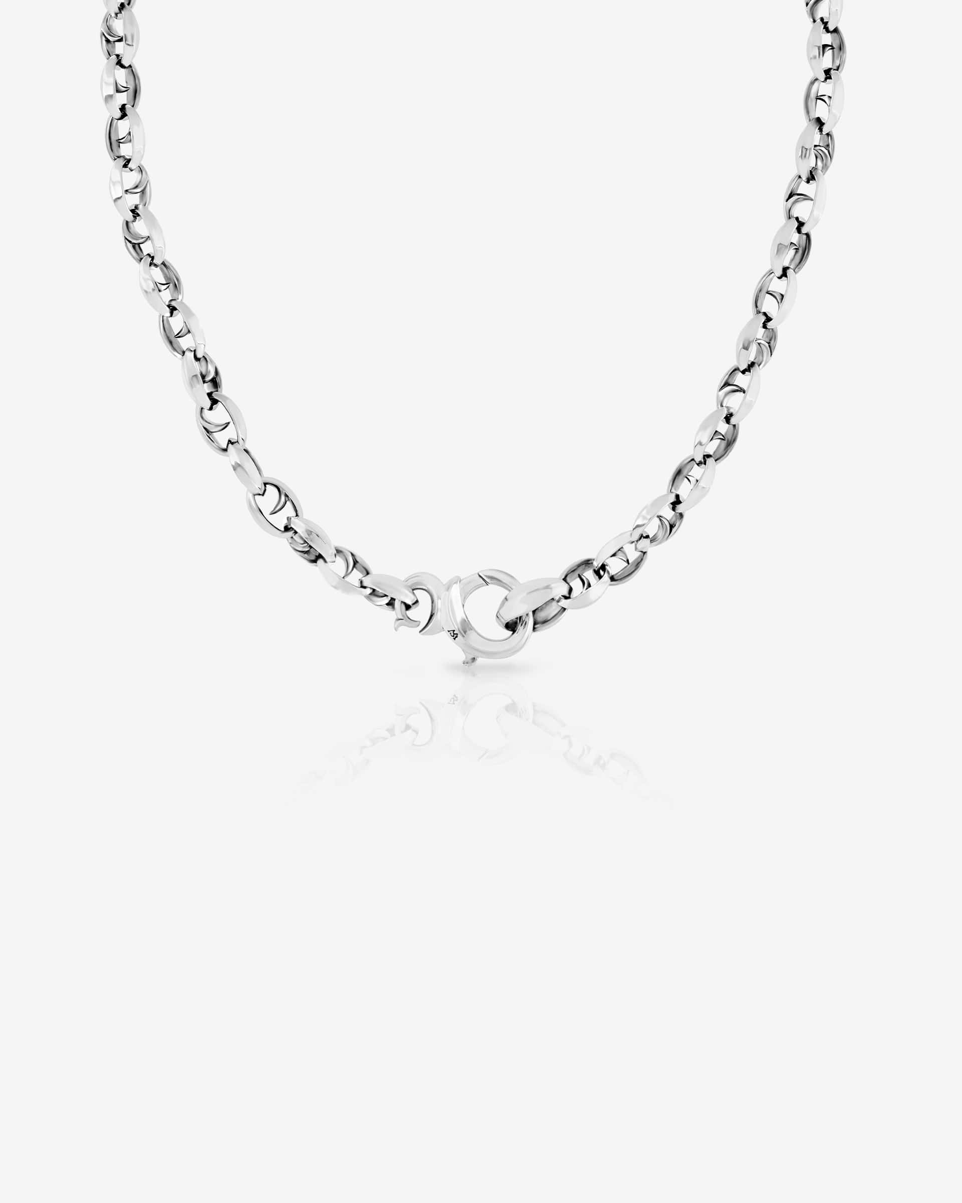 11mm Link Chain in Sterling Silver | Stephen Webster
