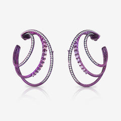 Unraveled Large Hoop Earrings