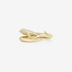 Slim Bound Together Ring