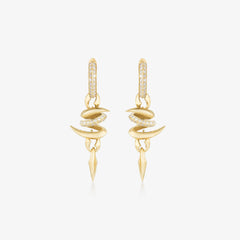 Entwined Drop Earrings
