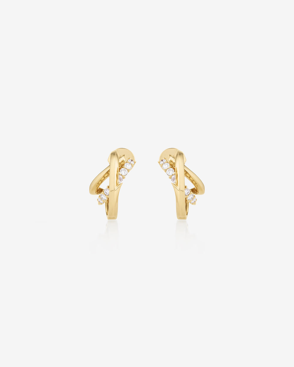 Unraveled Small Hoop Earrings