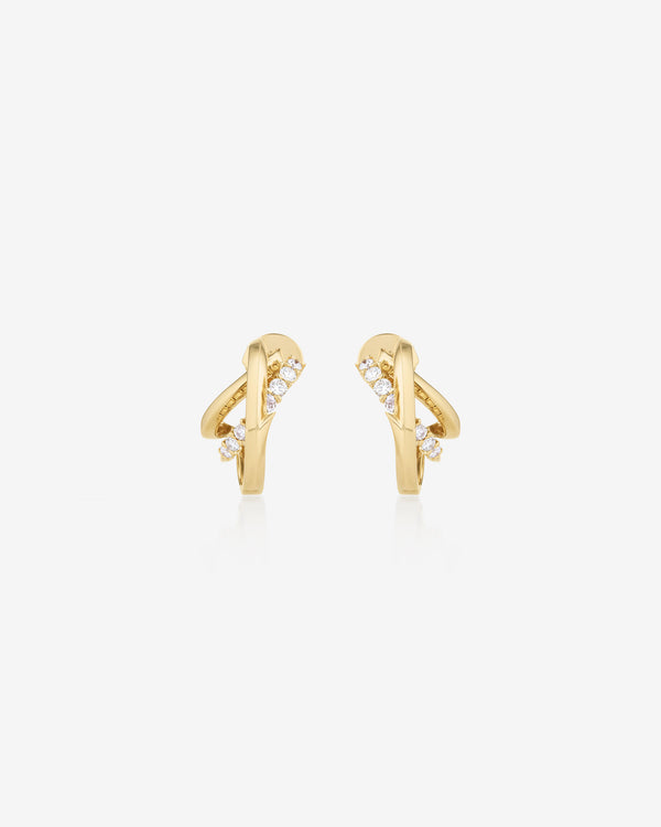 Unraveled Small Hoop Earrings