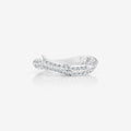 Thorn Floating Solitaire Pavé Band
