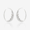 Plume Hoop Earrings