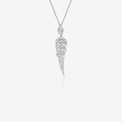 Tail Feather Drop Pendant