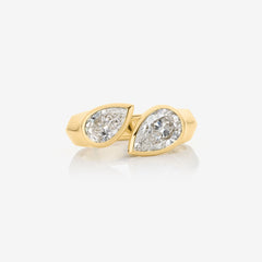 Thorn Arc Duo Ring